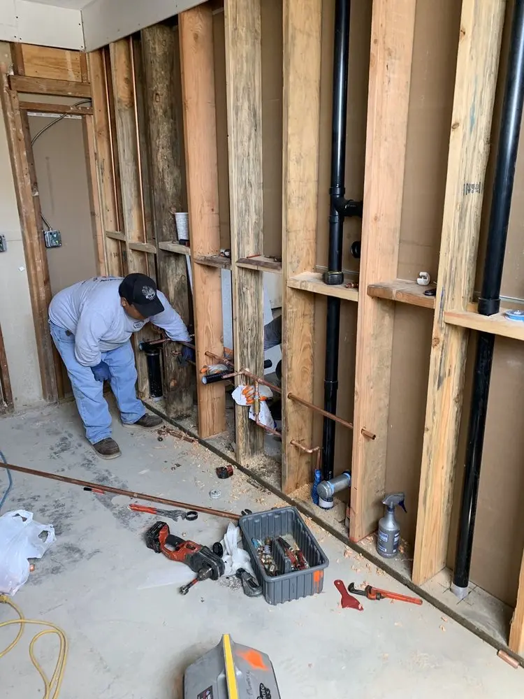 Commercial rough-in plumbing for Commercial Plumbing in Odenton